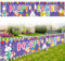 1 Stück Fröhliches Osterbanner, langes Stoff-Osterbanner, Osterbanner-Hängetuch, Frohe-Ostern-Themenparty-Banner, langes Stoffbanner Ostern, Osterhasen-Ei-Banner, für Osterparty-Dekoration