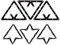 INFUNLY 8Pcs/Set Magic Ball Rack Pool Ball Rack Magic Rack Sheet Billiards Ball Rack Pool Table Ball Holder Triangle Cue Accessories for Magic Ball Rack 8, 9, and 10 Ball Combo Pack and Snooker