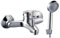 DURO Elegante Wandarmatur, Geeignet für Dusche und Badewanne, Fokus auf Komfort und Effizienz, Platzsparend, Intuitiv Steuerbar und mit Wassersparklasse S, Inklusive Handbrause für Flexible Nutzung