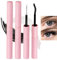 2Pcs Lashes Glue for Individual Diy Eyelash, 2 in 1 Waterproof Mascara Eyelash Extension Glue, Long Lasting Bond and Seal
