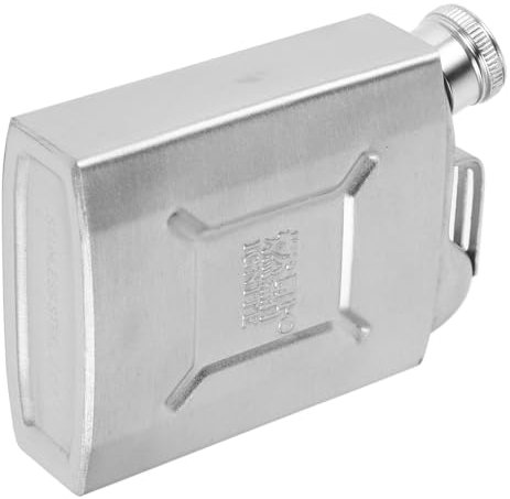 iplusmile Mini-flachmann Für Bier 150 Ml Tragbarer Edelstahl-flachmann Für Camping Und Outdoor-aktivitäten