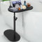 Ejoyous Beistelltisch C Form, Höhenverstellbar Couchtisch Holz Sofatisch für Nachttisch Sofa Badezimmer Badewanne 360 Grad drehbar