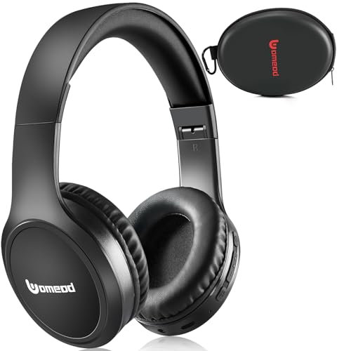 Rydohi Bluetooth Headphones Over Ear, 70H Playtime and 3 EQ Music Modes Wireless Headphones with Microphone, HiFi Stereo Foldable Lightweight Headset, Deep Bass for Home Office Cellphone PC