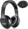 Rydohi Bluetooth Headphones Over Ear, 70H Playtime and 3 EQ Music Modes Wireless Headphones with Microphone, HiFi Stereo Foldable Lightweight Headset, Deep Bass for Home Office Cellphone PC