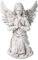 Gartendeko Ornament Engelsstatue, Gartenstatuen Engel, Religiöse Feen Garten Figuren Gartendekoration Wasserdicht Engelskulptur Garten Statue Elf Statue Für Terrasse, Rasen, Hof, Einweihungsdekoration