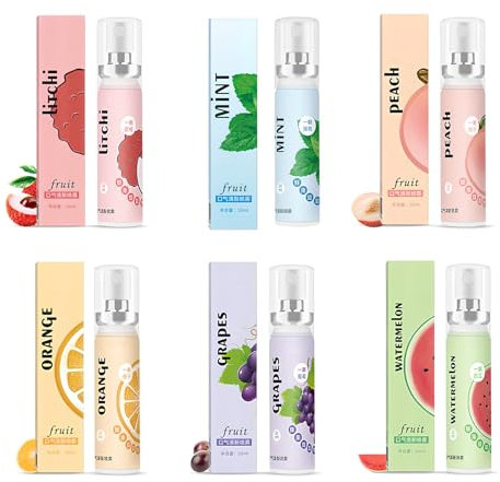 Thoquene 6 Stück 20 ml Mundspray Gegen Mundgeruch mit Fruchtgeschmack