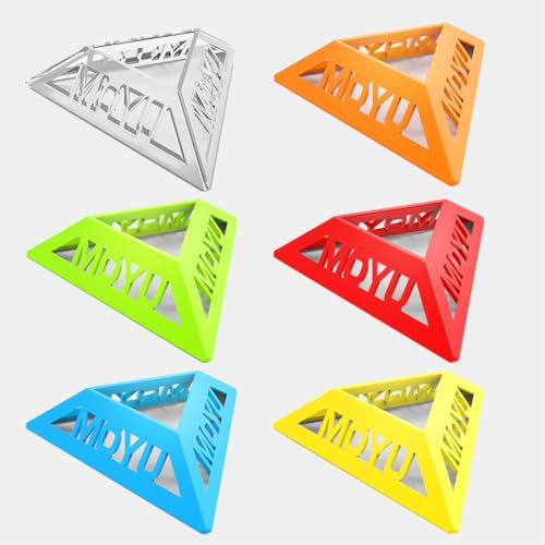 Oostifun Set von 12 Stück Magie Puzzles Würfel Basisstand Display Stand Stativ mit MoYu Logo für YJ YongJun MoYu ShengShou YuXin Würfel, Multicolor