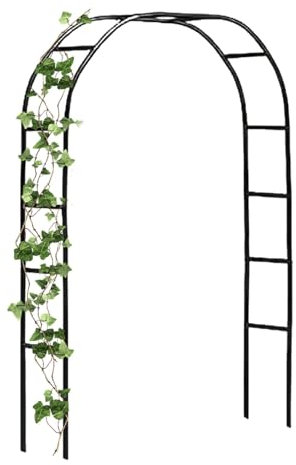 Gartenlaube für den Außenbereich, Metall, für den Außenbereich, Spalier, Hochzeitsdekoration, Pflanzenstützwerkzeug, Ballon- -Laube für Party-Dekoration, Rasen