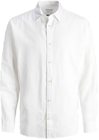 JACK & JONES Weißes Hemd für Jungen, Sommer, weiß, 12 Jahre