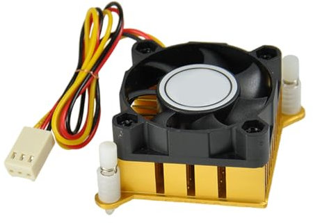 NONGYU Disipador de calor de aluminio para PC Northbridge Chipset Refrigeradores DC5V 12V 40mm DC5V 12V Ventilador para PC Northbridge Chipset Refrigeración y Pequeños Electrónicos