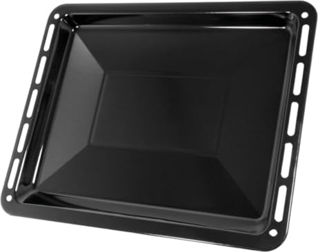 Large Vitreous Enamel Baking Tray Compatible with Bosch Neff Siemens Oven Cookers 455mm x 375mm