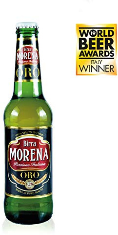 Birra Morena Oro - 24 bottiglie da 33cl