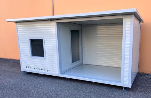 ITALIA BOX DESIGN Hundehütte mit Veranda