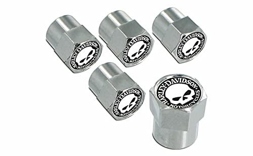 Harley Davidson Ventilkappen Chrom