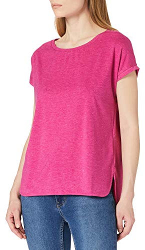 ICHI Damen IHREBEL SS6 T-Shirt, 182328_Fuchsia Red, M