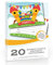 Olivia Samuel 20 x Bouncy Castle Party Invitations from Childrens Birthday Invites - A6 Postcard Size with envelopes