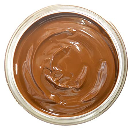 Famaco 50ml Tan Caramel Porc Leather Deluxe Cream Polish for Boot and Shoe with Application Brush - Nourish and Leather Protector Kit for Boots and Shoes