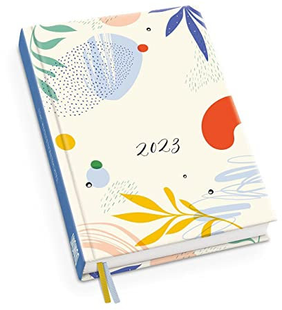 Taschenkalender »Kunterbunt« 2023 - Terminplaner mit Wochenkalendarium - Format 11,3 x 16,3 cm