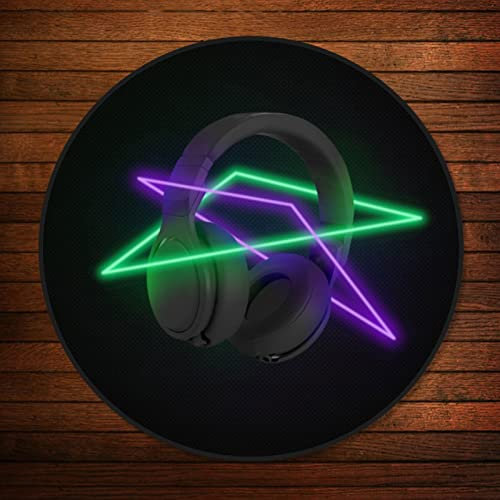 QQDD Drum-Teppich Runde Schlagzeugteppich Schallschutz Teppich rutschfeste Teppiche Trommel für E Drum Schlagzeug Elektronisch Snare Teppich Snare Drum Musikinstrumente Drum Matte (100CM - 160CM)