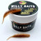 Psarás Forellen Aroma Softbaits Set Box - 38 mm - Trout Fishing Baits - Willy Baits (braun-Creme)