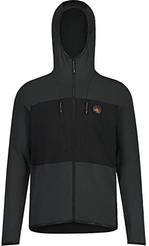 Maloja MoosM. Hybrid Fleece-Bergjacke Herren schwarz