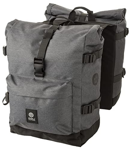 AGU H2O Roll-Top II Doppelte Fahrradtasche Urban Urban Grey 28L