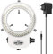 Gokelomg 144LEDs Ringlicht Ringleuchte Fuer Mikroskop Microscope Lampe Licht 6000K 0-100% Einstellbar