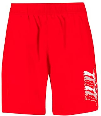 PUMA Shorts Pantaloncini, Rosa, M Uomo