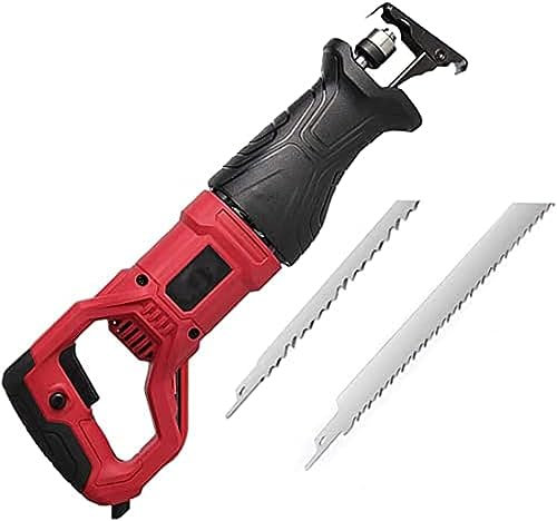 Scie à os électrique, scie à ruban à os de boucher professionnelle, scie à os, scie alternative multifonctionnelle, commerciale, domestique, rouge, 900 W