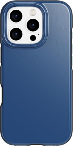 Tech21 EvoDusk for iPhone 16 Pro - Compatible with MagSafe - Impact Protection Case 15x Military Standard Tested - in Blue/Black