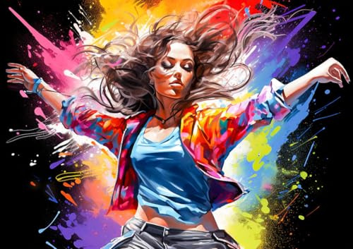 CALVENDO Poster 59,4 x 42,0 cm Querformat Ein Motiv aus dem Kalender Color Dance Art| Bilder, Kunstdruck, Wandbild, Wanddeko, Prints ohne Rahmen