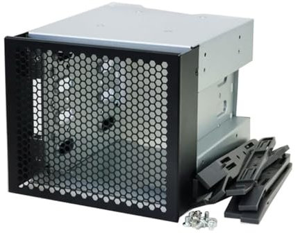Housoutil Hard Drive Mounting Bracket Bay Hard Drive Enclosure for Easy Installation Heat Dissipation Storage Box
