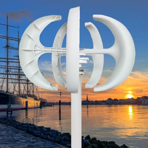 Generador de turbina eólica de 10000 W, 12 V/24 V/48 V/72 V/110 V/220 V, generador de energía eólica de 5 aspas con controlador, kit de turbina eólica para el hogar, vehículos recreativos,220V