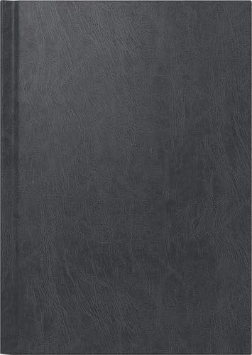 BRUNNEN Buchkalender Mod. 795 2026 | A5, Kunststoff, schwarz