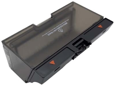 QASULER Boîte à poussière avec Accessoires de Filtre, for Xiaomi, Mi Robot 2st, Roborock, S6 S65 S60 T6 S5 S50 S51 S52 S55 Aspirateur Robot Poubelle(Schwarz)