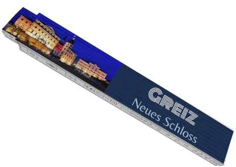 speecheese Meterstab aus Holz streetline Greiz Neues Schloss