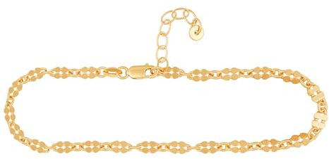 cai Damen Fußkette 925/- Sterling Silber 22+3 cm Glänzend ohne gelb 301200128V-25