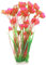 Artificial Aquarium Water Plants Lifelike Plastic Plants Grass Ornament Fish Tank Artificial Underwater Plants Aquarium Decor and Accessories(Pink)