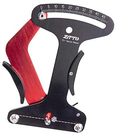 SM SunniMix Aluminiumlegierung Speichenspannungsmesser Fahrrad Speichenspanner Einstellwerkzeug