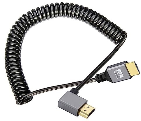 CY Câble d'extension HDTV HDMI 1.4 mâle vers femelle avec support étanche 100 cm