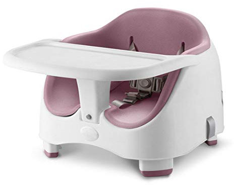 KUANDARYJ Babyhochstuhl Newborn Set – Neugeborenen Aufsatz und Kinderhochstuhl ab Geburt, mitwachsend, klappbar, Pink-A