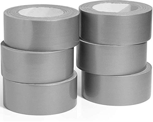 6x Sehr starkes Panzertape Steinband Reparaturband Gewebeband 50m