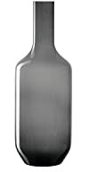 LEONARDO HOME 039054 Vase NEVE 18 cm grau, Glas