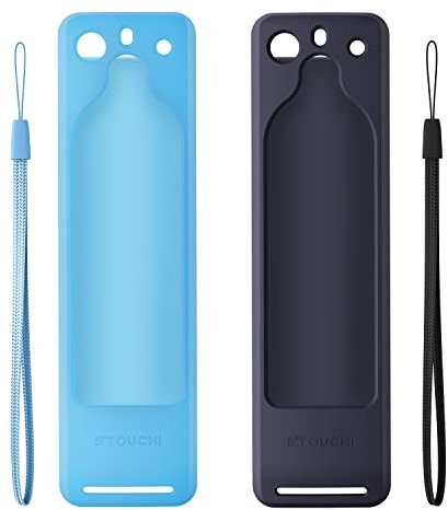 [2 Stück] Stouchi Silikonhülle für TV Stick (3. Gen/4K) Sprachfernbedienung, Schutzhülle,Leichte,rutschfeste,Stoßfeste Fernbedienungsabdeckung,Kompatibel mit Fernbedienung