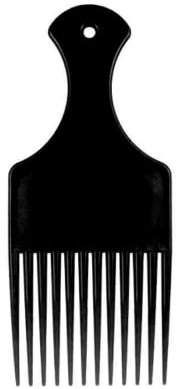 Pettine Afro di Plastica - Strumento per lo Styling Africano Capelli Lisci, Testa Dell'olio per Stile di Capelli Ricci Naturali Uomini e Donne
