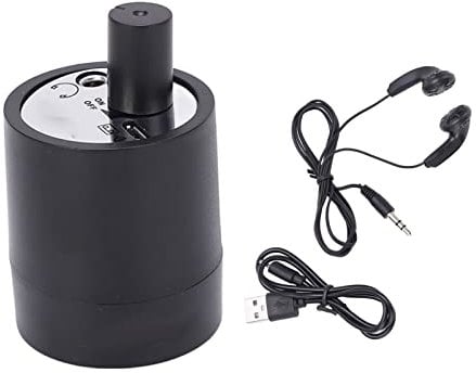 Dispositivo di Ascolto da Parete, Dispositivo di Intercettazione Audio con Auricolare, Amplificatore Audio Ad Alta Precisione per Test di Perdita di Gas D'acqua