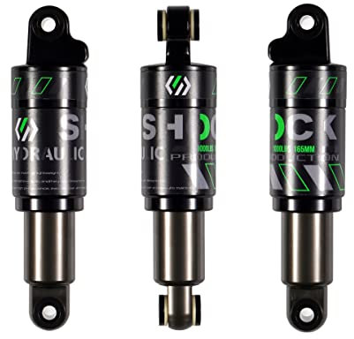 Chooee Fahrrad Stoßdämpfer hinten 120mm 125mm 150mm 165mm 185mm 190mm 200mm Mountainbike Dämpfer Hinterer Stoßdämpfer
