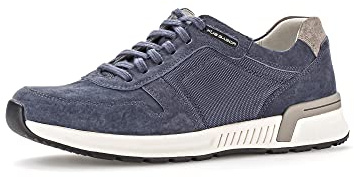 Pius Gabor Herren Sneaker Low,Halbschuhe,zertifiziertes Leder,Wechselfußbett,Strassenschuhe,Sportschuhe,Freizeitschuhe,Fjord,43 EU / 9 UK