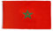 AZ FLAG – Bandera de Marruecos – 90 x 60 cm – Poliéster ligero – Bandera marroquí con ojales metálicos integrados – 40 g