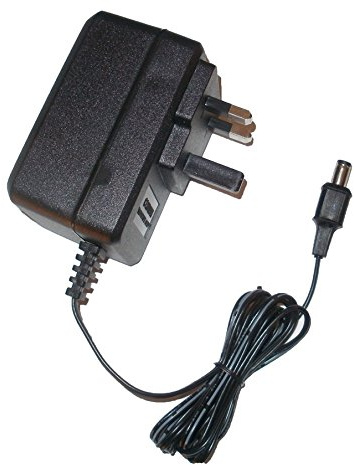 POWER SUPPLY COMPATIBLE WITH 9V 500MA AC/DC LINEAR TRANSFORMER CENTRE NEGATIVE 2.1MM X 5.5MM UK